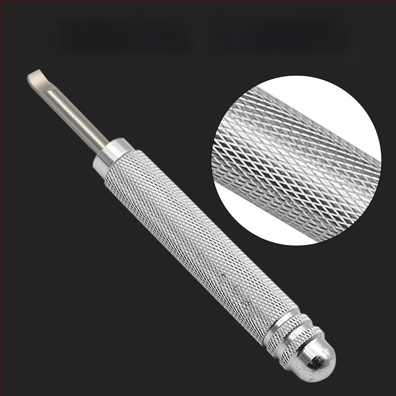 Алуминиева дръжка, инструмент за демонтаж на часовници, ремонт на часовници, многофункционален инструмент за ремонт на часовници, бобина, долен капак, отворен заден капак, смяна на батерията