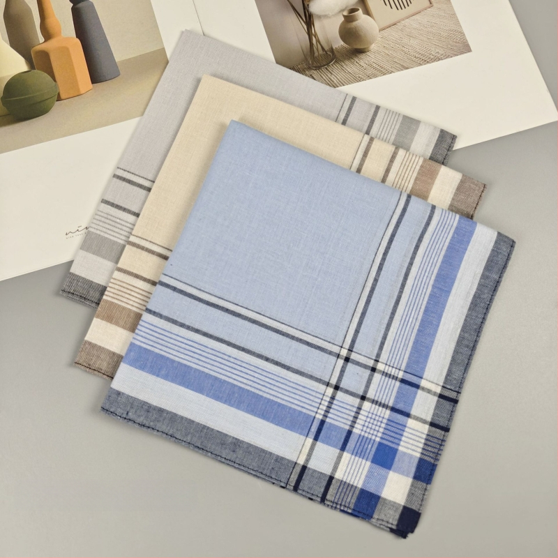 „Cross-Mirror“ geriausiai parduodama grynos medvilnės nosinaitė, vyriška nosinaitė, klasikinio stiliaus pagyvenusiems žmonėms, sena nosinaitė