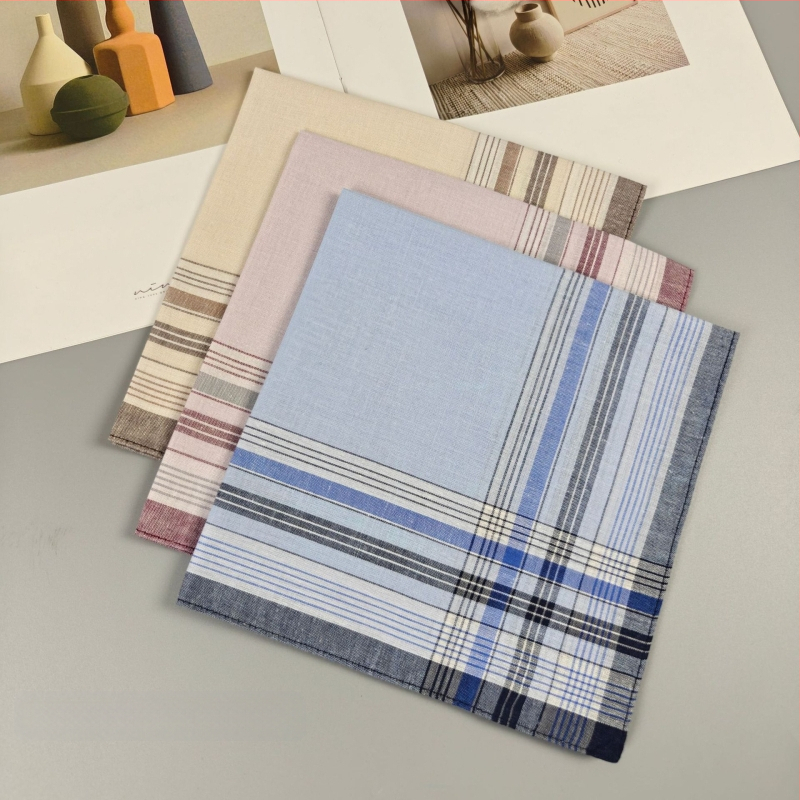 „Cross-Mirror“ geriausiai parduodama grynos medvilnės nosinaitė, vyriška nosinaitė, klasikinio stiliaus pagyvenusiems žmonėms, sena nosinaitė