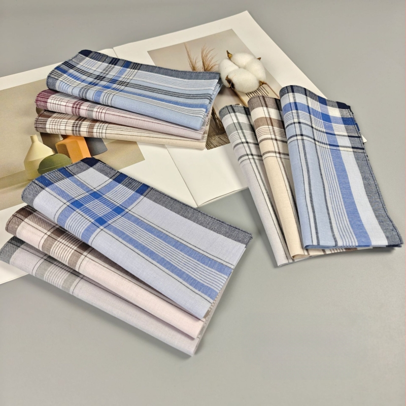 „Cross-Mirror“ geriausiai parduodama grynos medvilnės nosinaitė, vyriška nosinaitė, klasikinio stiliaus pagyvenusiems žmonėms, sena nosinaitė