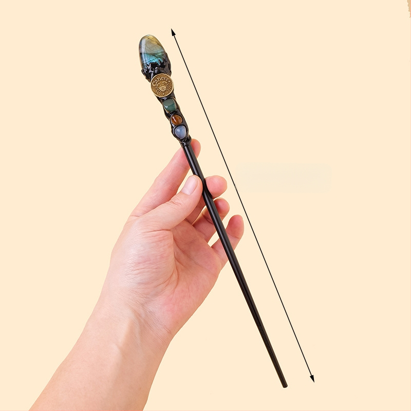 Tarpvalstybinis natūralus krištolas originalus akmuo dvylika žvaigždynų stebuklingos lazdelės krištolo elementas originalus akmuo magiškas skeptras rekvizitai didmeninė prekyba