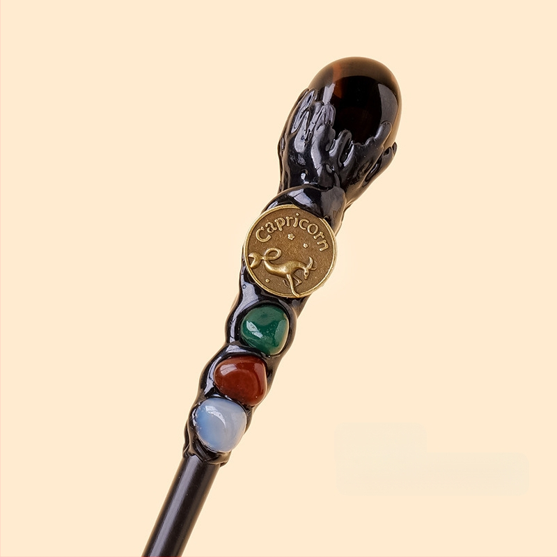 Tarpvalstybinis natūralus krištolas originalus akmuo dvylika žvaigždynų stebuklingos lazdelės krištolo elementas originalus akmuo magiškas skeptras rekvizitai didmeninė prekyba