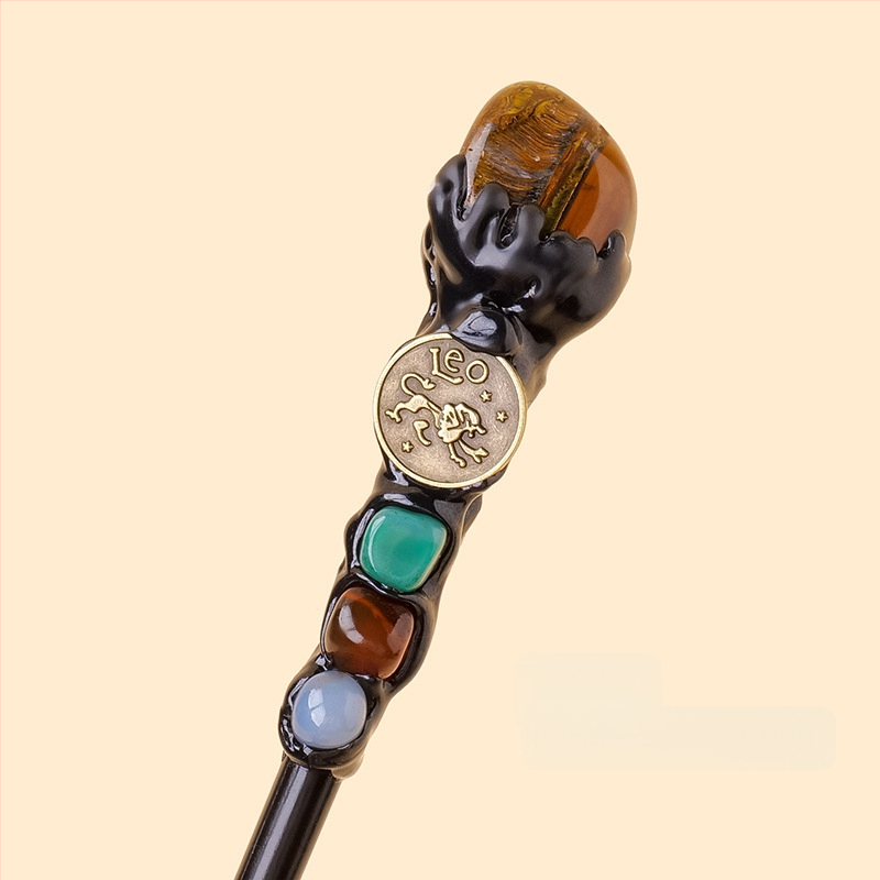 Tarpvalstybinis natūralus krištolas originalus akmuo dvylika žvaigždynų stebuklingos lazdelės krištolo elementas originalus akmuo magiškas skeptras rekvizitai didmeninė prekyba