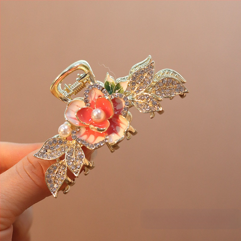 Nauja kiniško stiliaus nacionalinio stiliaus moteriška didelė senovinio stiliaus plaukų segtukas su kutais nugarėlėje, aukštos kokybės fu personažo veido kaukė su ryklio segtuku