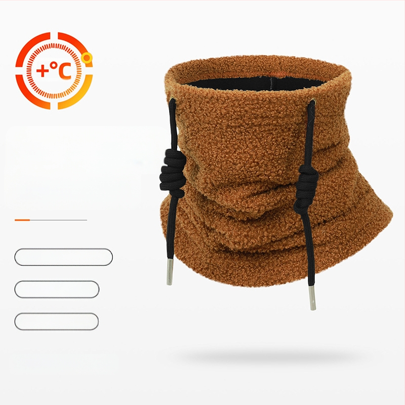 Ruidongi sügis- ja talvine tuulekindel suusasall, õues ratsutamismask, täisnägu kaitsev soe kaelakomplekt, fliisvoodriga külmakindel sall