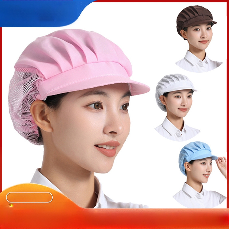 Εργοστάσιο Εργαστήριο Αναπνεύσιμο Καπέλο Εργασίας Καπέλο Σεφ Κουζίνας Catering Σερβιτόρος Υγιεινό Τρόφιμα Ανδρικό και Γυναικείο Καπέλο Σκόνης Ψησίματος