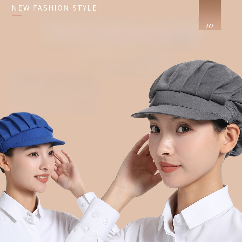 Εργοστάσιο Εργαστήριο Αναπνεύσιμο Καπέλο Εργασίας Καπέλο Σεφ Κουζίνας Catering Σερβιτόρος Υγιεινό Τρόφιμα Ανδρικό και Γυναικείο Καπέλο Σκόνης Ψησίματος