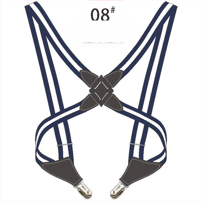 Sursă transfrontalieră Amazon, toc curea elastică, clemă laterală, clemă încrucișată, bretele pentru bărbați și femei pentru adulți