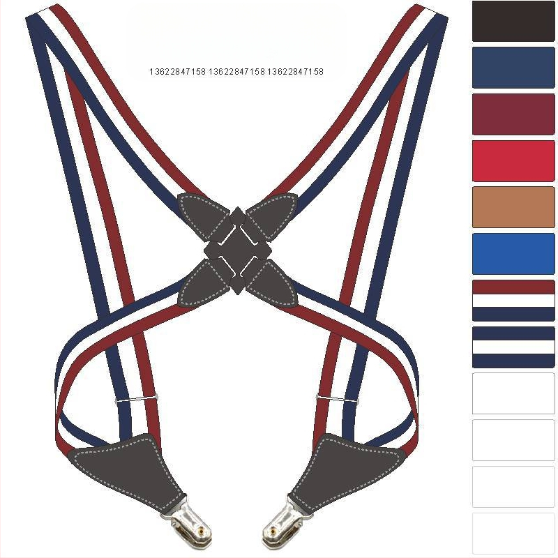 Sursă transfrontalieră Amazon, toc curea elastică, clemă laterală, clemă încrucișată, bretele pentru bărbați și femei pentru adulți