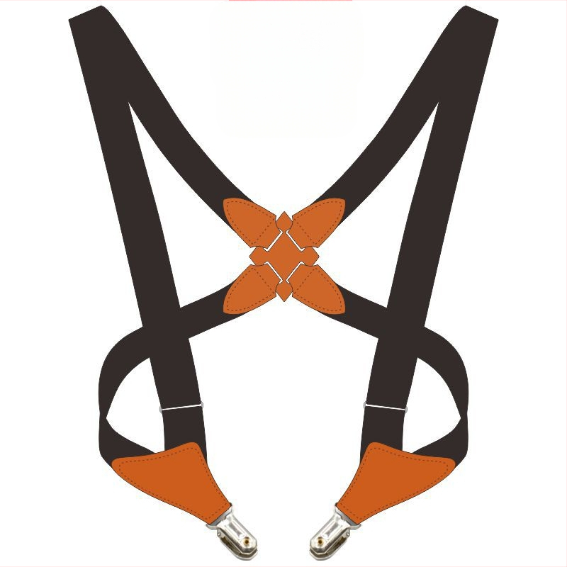 Sursă transfrontalieră Amazon, toc curea elastică, clemă laterală, clemă încrucișată, bretele pentru bărbați și femei pentru adulți