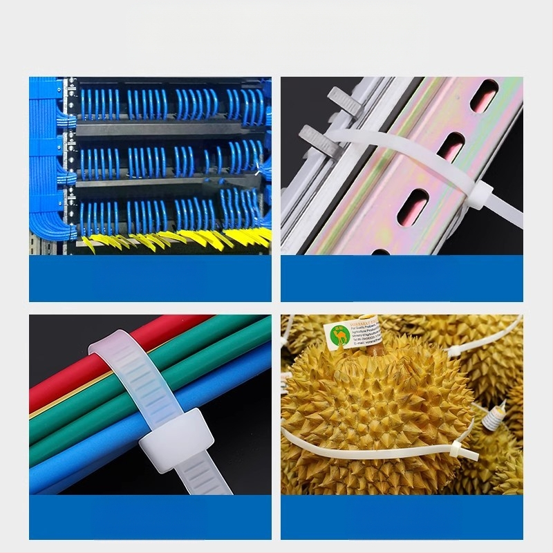 Νάιλον δεματικά καλωδίων, Αυτοασφαλιζόμενα δεματικά καλωδίων με πόρπη, Σχοινιά δεσίματος, Ανθεκτικά σε υψηλές και χαμηλές θερμοκρασίες, Ανθεκτικά στο κρύο, Φιλικά προς το περιβάλλον, Απευθείας πωλήσεις από το εργοστάσιο, Δέσιμο καλωδίων