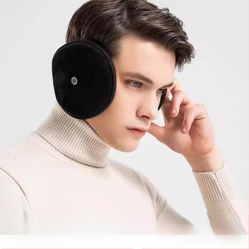 Ausinės Ausinės Šiltos grynos vilnos ausinės Vyrams ir moterims Ausų apsauga Neužšąlančios Ausų maišelis Sustorintos Neperšlampamos Vėjo Atsparios Šalčiui Rudeniui ir Žiemai