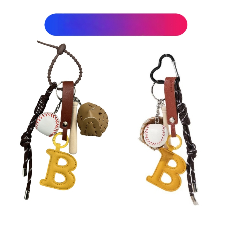 Raktų pakabuko moteriškų krepšių aksesuarai, boulingo širdies pakabukas, nišinio dizaino asmeninis krepšys, šuniuko pakabukas