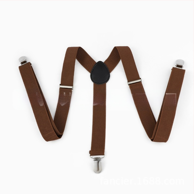 Madingos, laisvalaikio stiliaus, elastinės petnešos su trimis segtukais, vienspalvės, reguliuojamo ilgio, unisex, tiesūs plaukai.