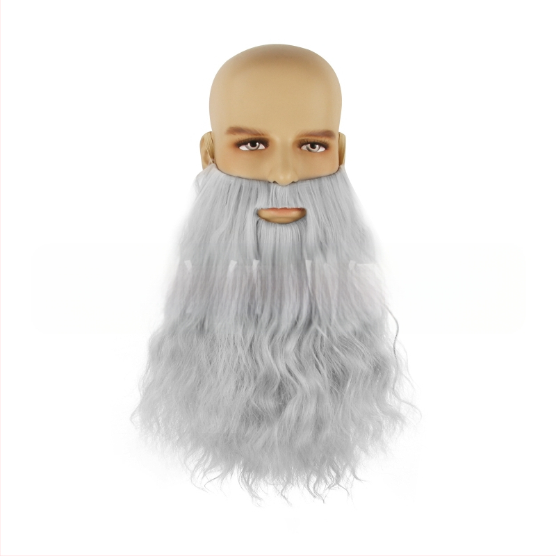 Хелоуин перука брада брада Гандалф брада косплей брада реквизит