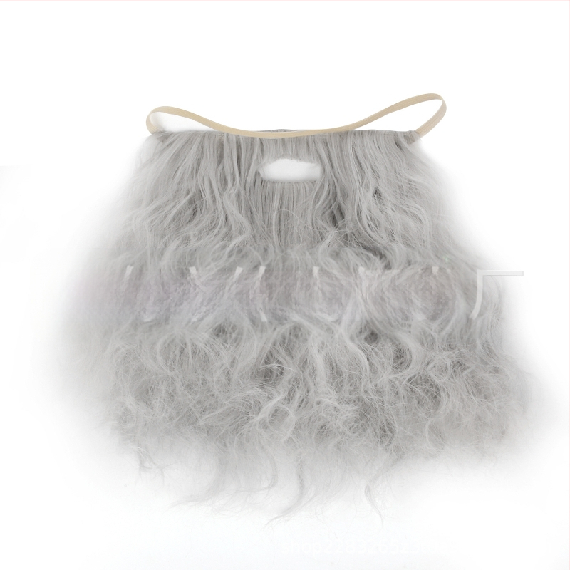 Хелоуин перука брада брада Гандалф брада косплей брада реквизит