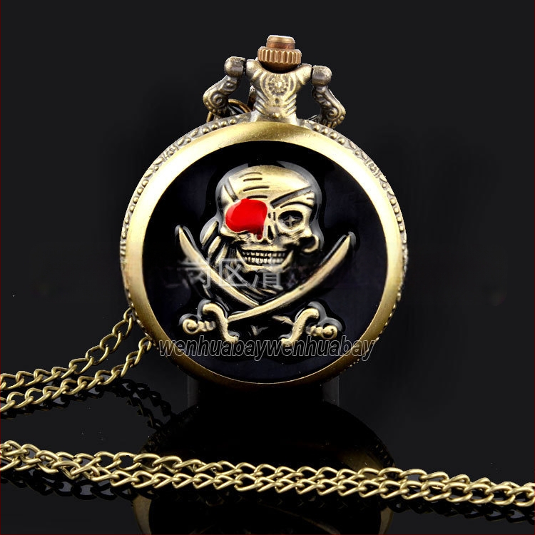 Klasikinis klasikinis vientisas pakabinamas grandinėlės kišeninis laikrodis vyrams ir moterims, kvarcinis atverčiamas laikrodis, dovanų didmeninė prekyba