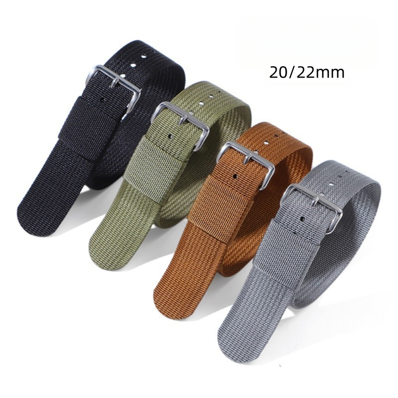 Naujas austas nailono dirželis tinka „Huawei GT Seiko No.5 Water Ghost“ laikrodžiui, kurio nailono dirželis yra 20/22 mm.