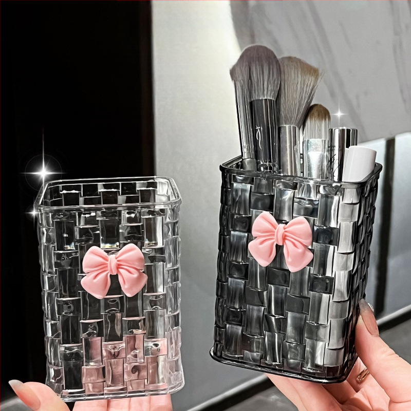 Galda pildspalvu turētāja uzglabāšanas kaste studentu kopmītņu rakstāmgalds rakstāmgalda kancelejas preču uzglabāšanas plaukts caurspīdīga kastes artefakts