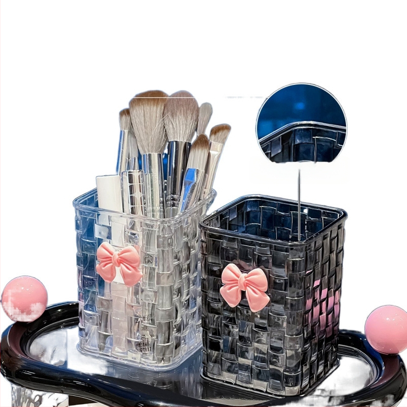 Galda pildspalvu turētāja uzglabāšanas kaste studentu kopmītņu rakstāmgalds rakstāmgalda kancelejas preču uzglabāšanas plaukts caurspīdīga kastes artefakts