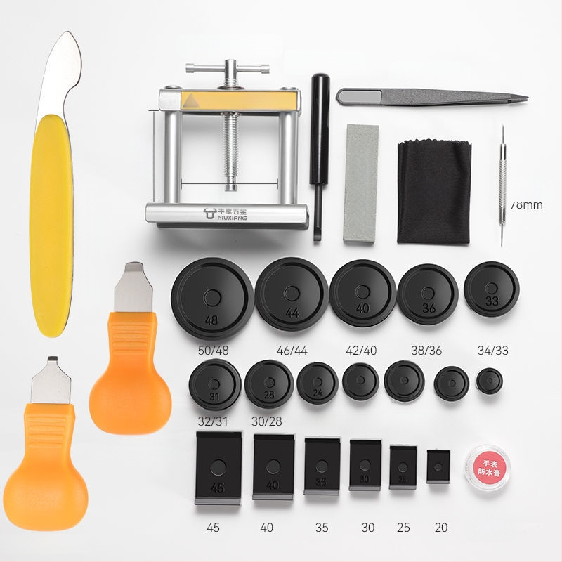 Laikrodžių taisymo įrankio dangtelio spaudimo rankinis laikrodžio kvarcinio laikrodžio dangtelio keitiklio akumuliatoriaus dangtelio atidarytuvas specialus taisymo įrankis