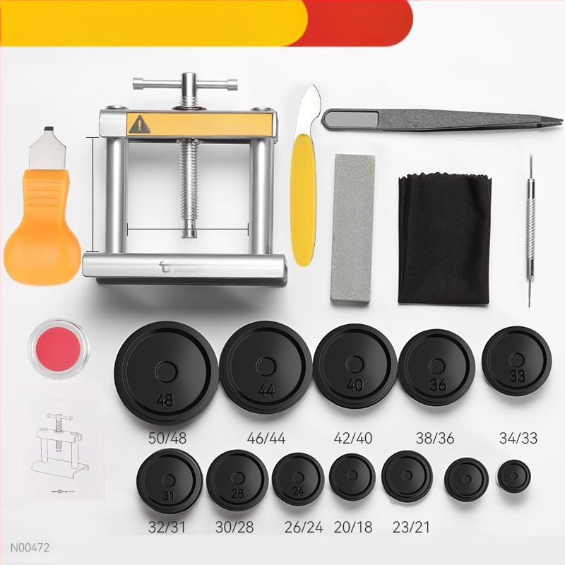 Laikrodžių taisymo įrankio dangtelio spaudimo rankinis laikrodžio kvarcinio laikrodžio dangtelio keitiklio akumuliatoriaus dangtelio atidarytuvas specialus taisymo įrankis