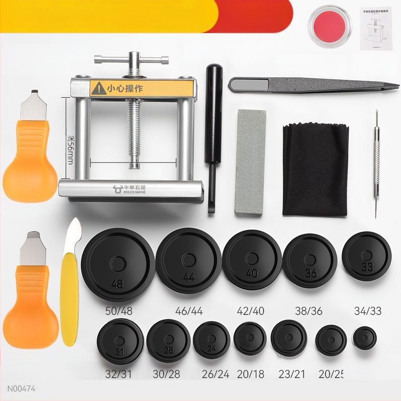 Laikrodžių taisymo įrankio dangtelio spaudimo rankinis laikrodžio kvarcinio laikrodžio dangtelio keitiklio akumuliatoriaus dangtelio atidarytuvas specialus taisymo įrankis