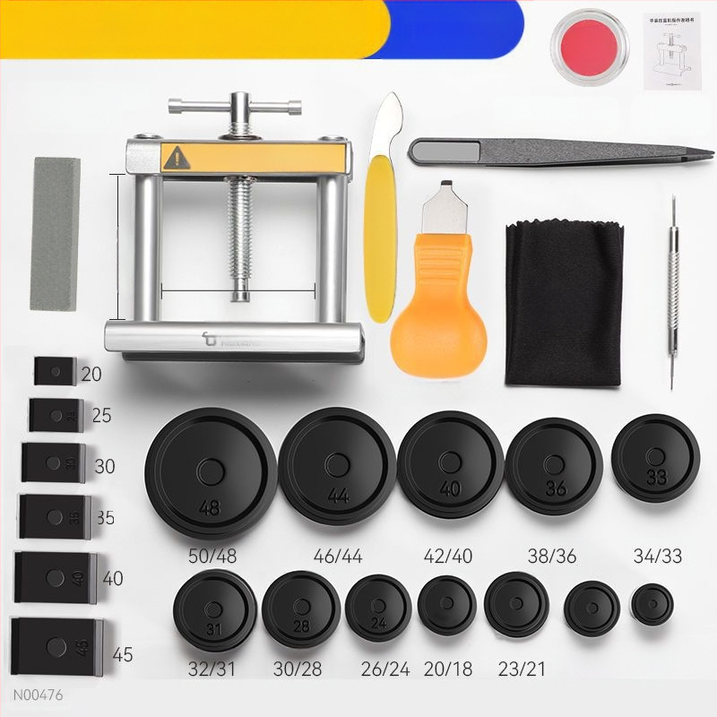 Laikrodžių taisymo įrankio dangtelio spaudimo rankinis laikrodžio kvarcinio laikrodžio dangtelio keitiklio akumuliatoriaus dangtelio atidarytuvas specialus taisymo įrankis