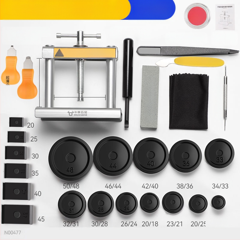 Laikrodžių taisymo įrankio dangtelio spaudimo rankinis laikrodžio kvarcinio laikrodžio dangtelio keitiklio akumuliatoriaus dangtelio atidarytuvas specialus taisymo įrankis