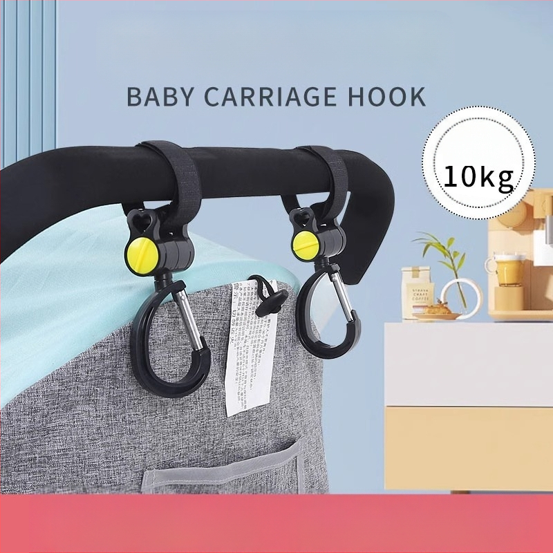 Jalutuskäru konks riputuskottidele, lapsevankri tarvikud, universaalne hoiustamine