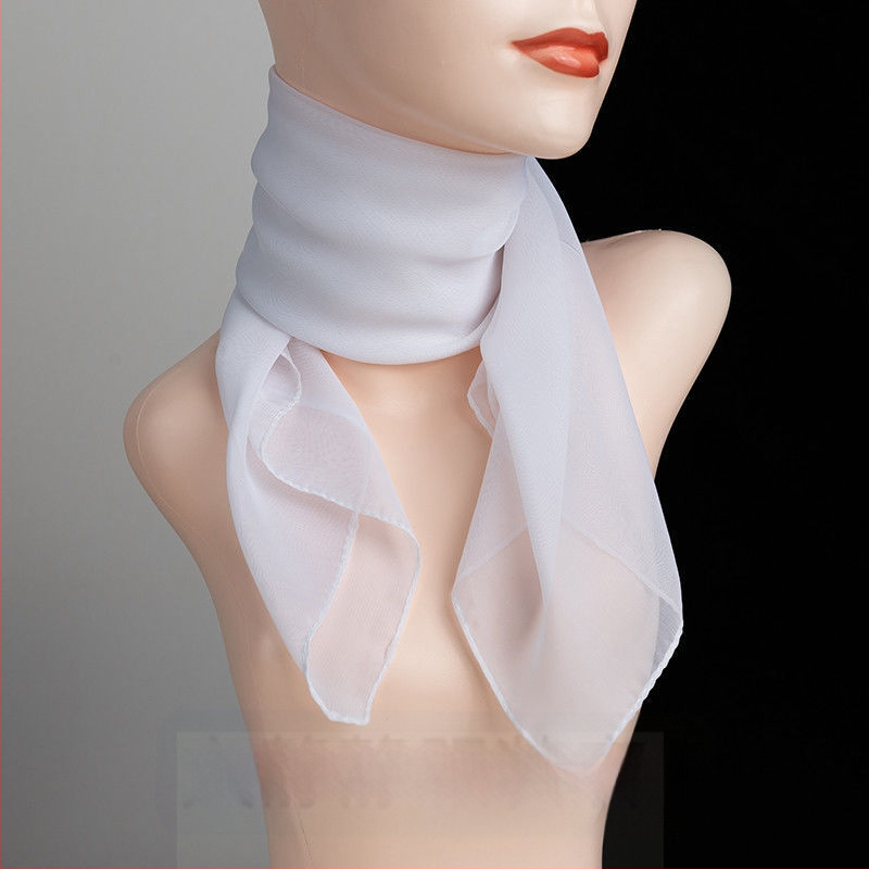 2021 m. mados „Joker“ paprastas ir dosnus šifono šilko šalikas motinai, kelioninis madingas apsaugos nuo saulės kremas, mažas kvadratas, apsaugantis nuo ultravioletinių spindulių