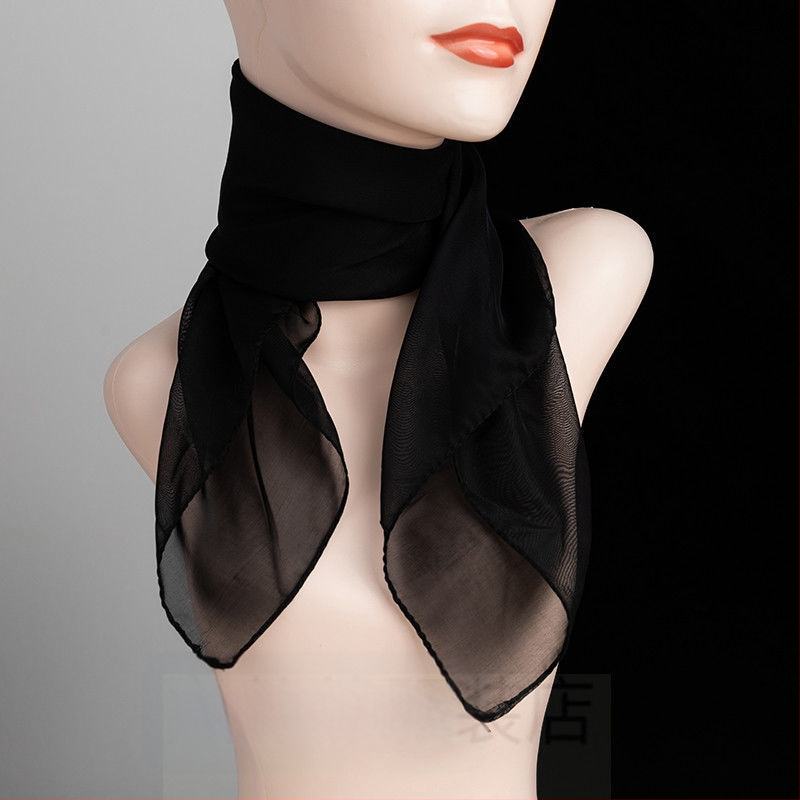 2021 m. mados „Joker“ paprastas ir dosnus šifono šilko šalikas motinai, kelioninis madingas apsaugos nuo saulės kremas, mažas kvadratas, apsaugantis nuo ultravioletinių spindulių