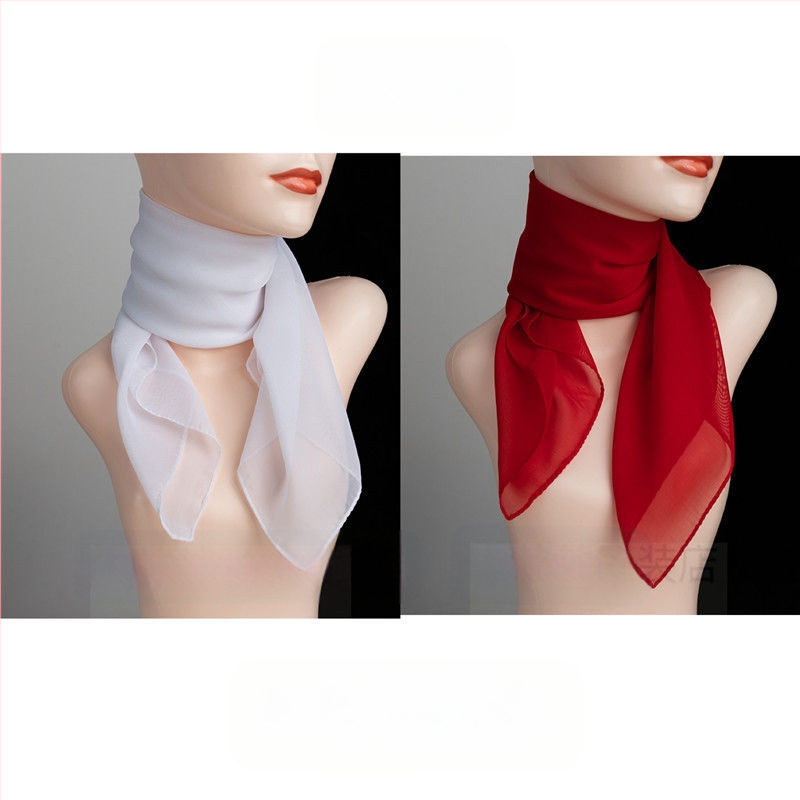 2021 m. mados „Joker“ paprastas ir dosnus šifono šilko šalikas motinai, kelioninis madingas apsaugos nuo saulės kremas, mažas kvadratas, apsaugantis nuo ultravioletinių spindulių