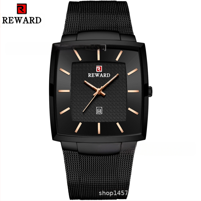 Apdovanojimas Paprastas Vyriškas Laikrodis Vandeniui Atsparus Kalendorius Vyriškas Tinklinis Diržas Verslo Kvarcinis Laikrodis Eksportuoti Vyriškas Laikrodis 62009m