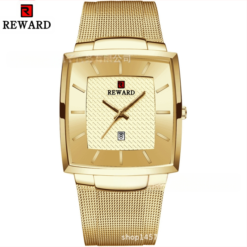 Apdovanojimas Paprastas Vyriškas Laikrodis Vandeniui Atsparus Kalendorius Vyriškas Tinklinis Diržas Verslo Kvarcinis Laikrodis Eksportuoti Vyriškas Laikrodis 62009m