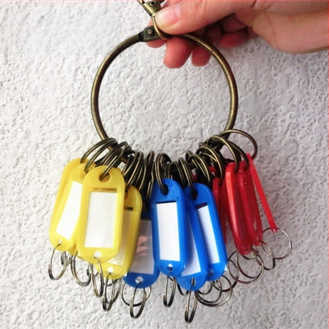 Ρετρό μπρελόκ με παχύρρευστο μπρελόκ, δαχτυλίδι κλειδιού, μεγάλη μπρελόκ, αποθήκη αυτοκινήτου, ξενοδοχείο, αποθήκευση κλειδιών ιδιοκτήτη