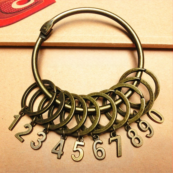 Ρετρό μπρελόκ με παχύρρευστο μπρελόκ, δαχτυλίδι κλειδιού, μεγάλη μπρελόκ, αποθήκη αυτοκινήτου, ξενοδοχείο, αποθήκευση κλειδιών ιδιοκτήτη