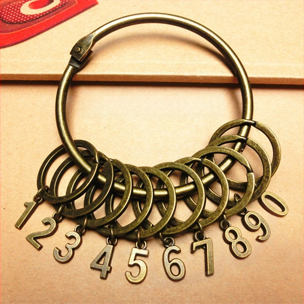 Ρετρό μπρελόκ με παχύρρευστο μπρελόκ, δαχτυλίδι κλειδιού, μεγάλη μπρελόκ, αποθήκη αυτοκινήτου, ξενοδοχείο, αποθήκευση κλειδιών ιδιοκτήτη