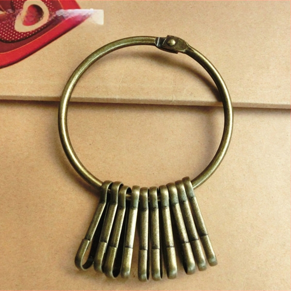 Ρετρό μπρελόκ με παχύρρευστο μπρελόκ, δαχτυλίδι κλειδιού, μεγάλη μπρελόκ, αποθήκη αυτοκινήτου, ξενοδοχείο, αποθήκευση κλειδιών ιδιοκτήτη