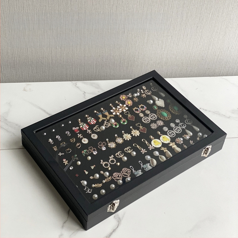 Ehtekarp Sirgete Nööpnõeltega Kõrvarõngad Ehted Sisseehitatud Auguga Käsnakarp Suure Mahtuvusega Pross Märgi Hoiustamine Viimistlus