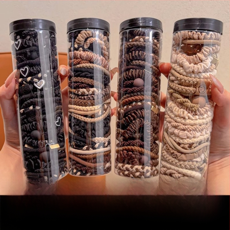 Plaukų juosta, plaukų virvė, moteriška suaugusiųjų 2024 m. nauja plaukų juosta, „Ponda Tail“, elastinga, patvari guminė juosta, galvos juosta, galvos apdangalas