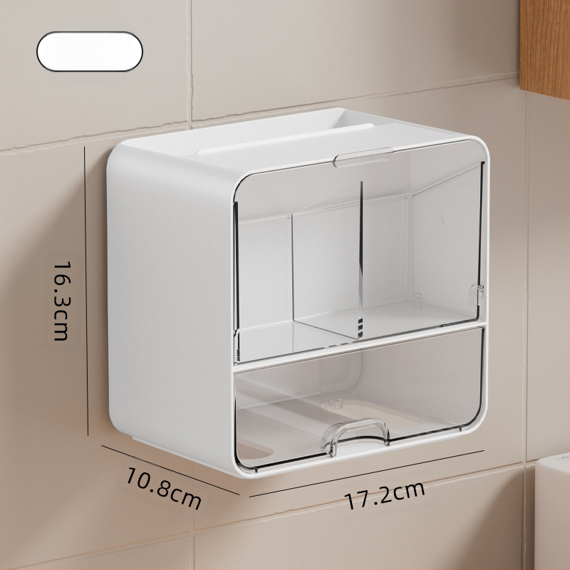 Kodumajapidamises kasutatav tualettruum, kosmeetika, puuvillane seinale kinnitatav hoiukarp, puudripuhastus, vatitups, vatitupsu paigutuskarp, ühiselamu juukseaksessuaaride hoiuriiul