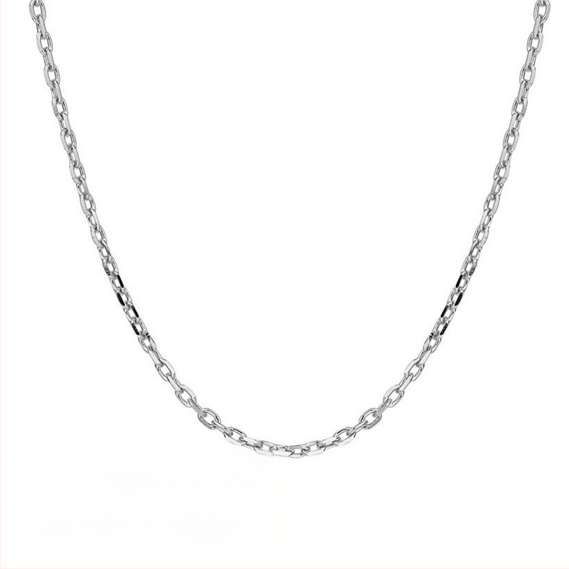 Euroopa ja Ameerika uus hõbetatud kaelakee naistele loominguline neljaleheline ristik ametüst teemantkaelakee lühike rangluu ketiga kristallripats