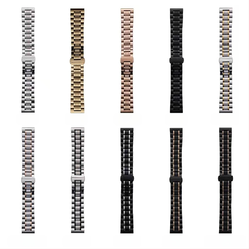 „Apple Watch Five Beads Makers“ tvirtos drugelio sagties „iwatch“ nerūdijančio plieno „Huawei“ laikrodžio dirželis