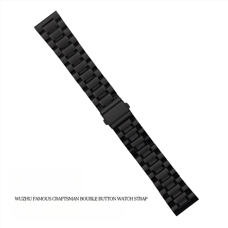 „Apple Watch Five Beads Makers“ tvirtos drugelio sagties „iwatch“ nerūdijančio plieno „Huawei“ laikrodžio dirželis