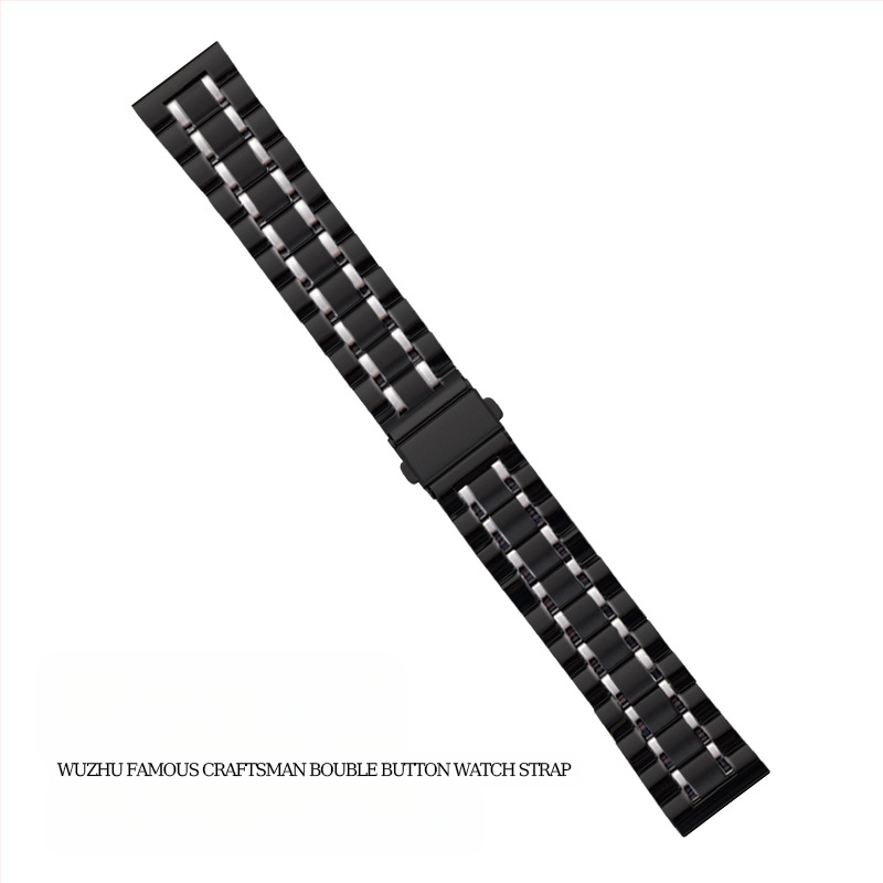 „Apple Watch Five Beads Makers“ tvirtos drugelio sagties „iwatch“ nerūdijančio plieno „Huawei“ laikrodžio dirželis