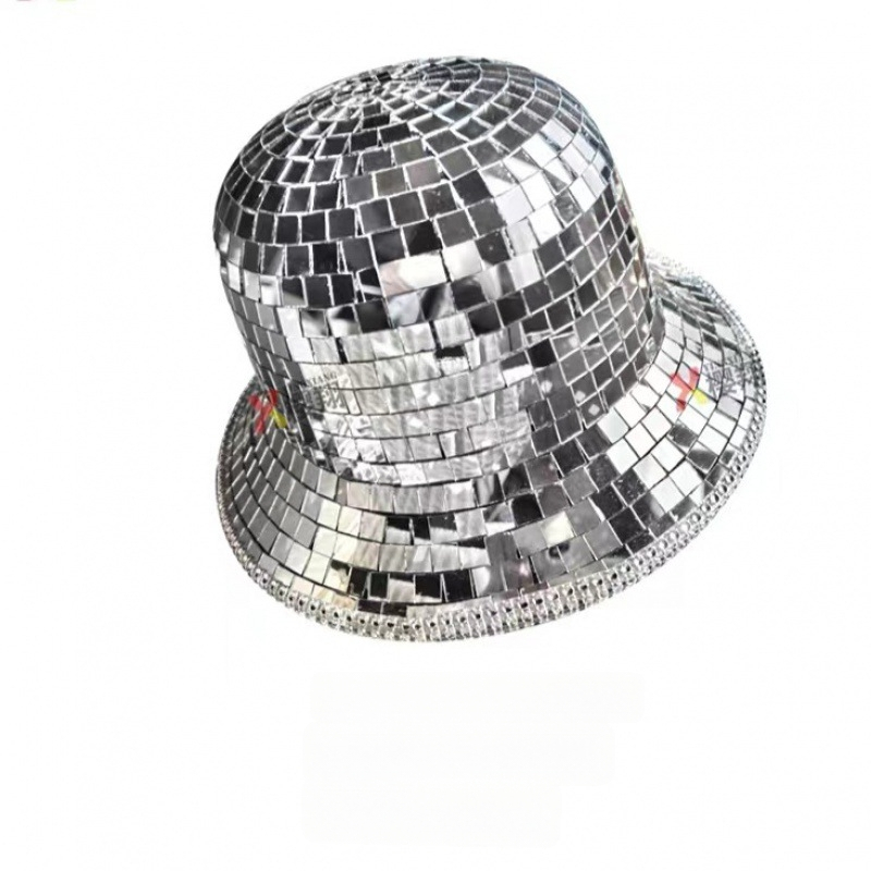 Маска за диско топка с блясък и блясък