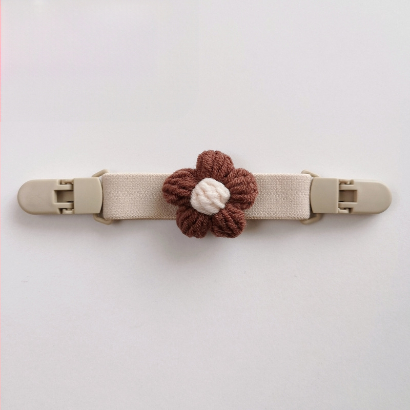 INS Vaikiški gėlių rašto kombinezonai su neslystančiu segtuku Kūdikių kombinezonai Su sijonu Pečių dirželis Neslystantis Krintantis Fiksuotas segtukas Nenuleidžiantis pečių artefaktas