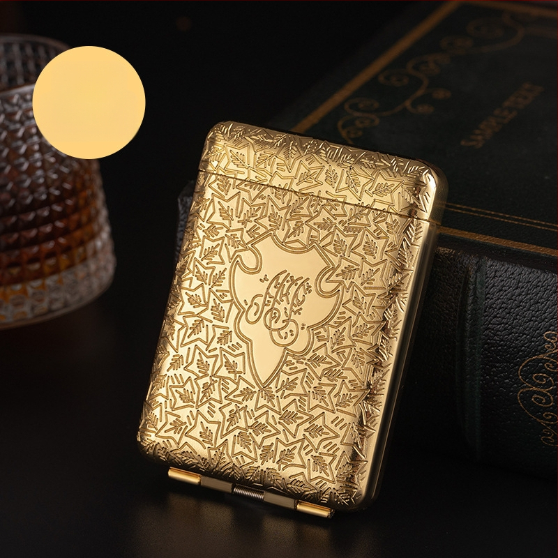 YF-852 Nova vintage trostruka kutija za cigarete Birmingham Bloodbath Gangster Shebir Isti stil metalna trostruka kutija za cigarete Ručno izrađena