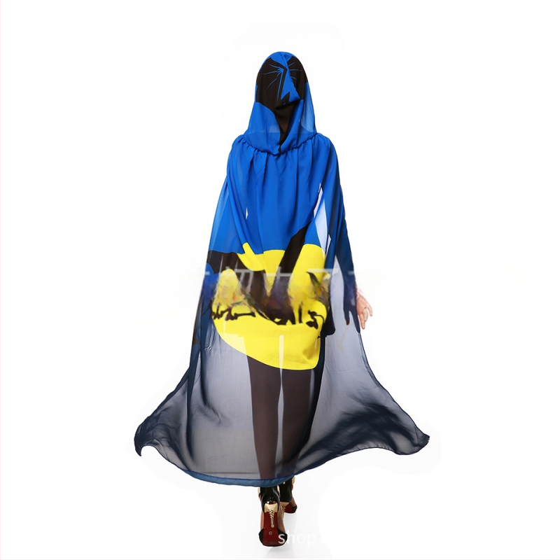 Paabulinnu keep rannarätikuga mähitud seelikuga dekoratiivne liblikkeep Euroopas ja Ameerikas populaarne digitaalselt trükitud liblikkeep